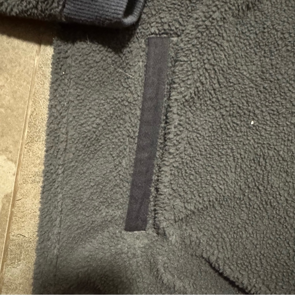 Patagonia Shearling Button Pullover. Dark Gray. M… - image 5